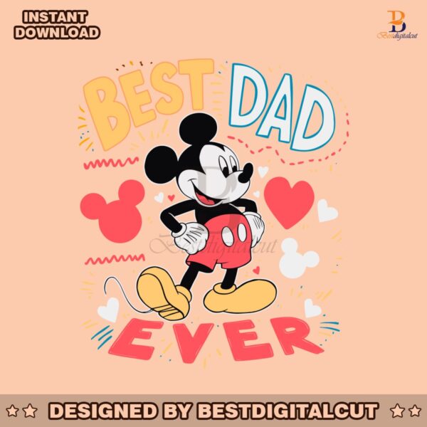 groovy-best-dad-ever-disney-fathers-day-svg