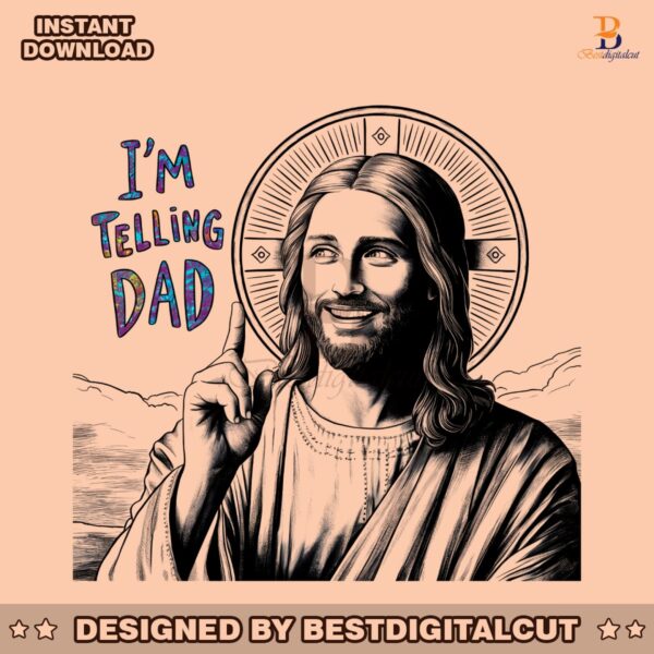 im-telling-dad-jesus-hola-png