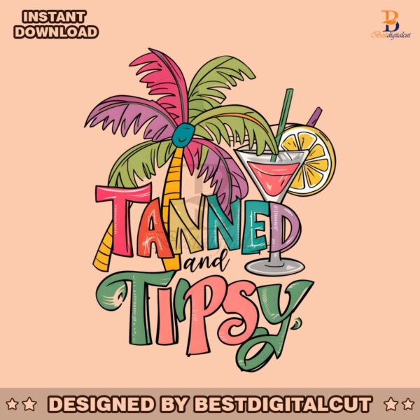 vintage-tanned-and-tipsy-cocktail-png