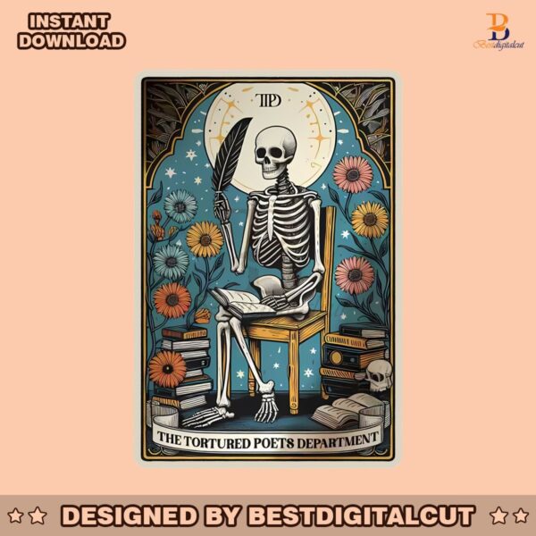 the-tortured-poets-department-skeleton-tarot-card-png