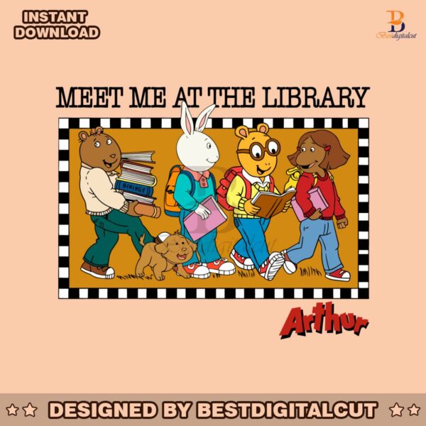 meet-me-at-the-library-arthur-and-friends-svg