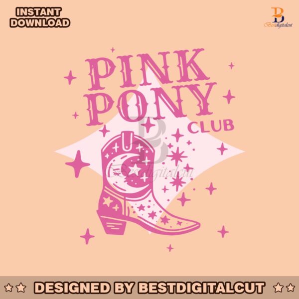 pink-pony-club-chappell-roan-cowgirl-boots-svg