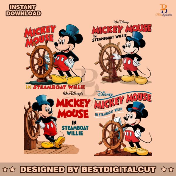 retro-mickey-mouse-in-steamboat-willie-png-bundle