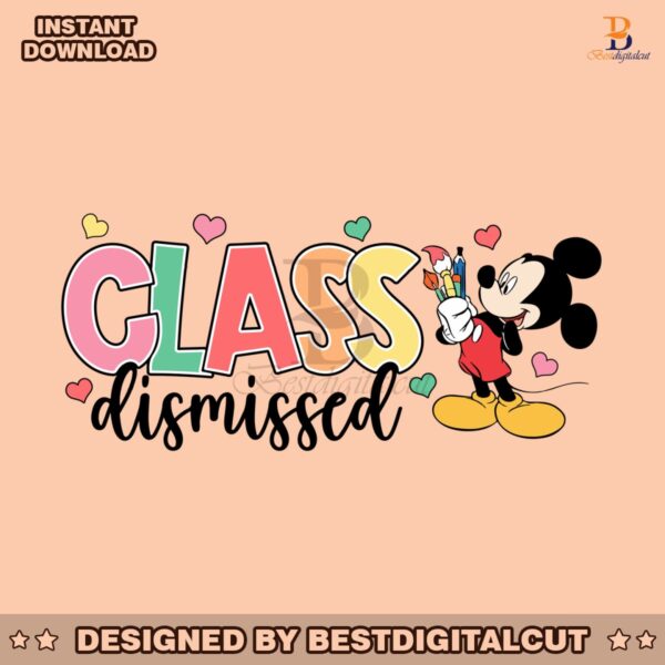 class-dismissed-mickey-mouse-png