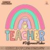teacher-difference-maker-rainbow-png