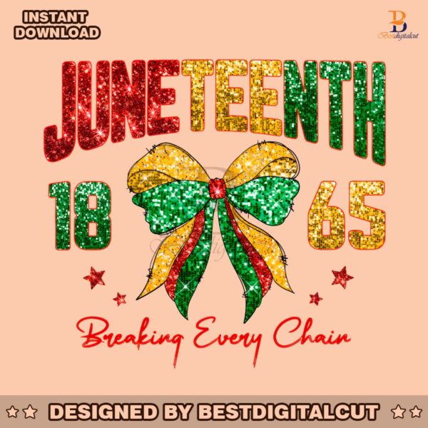 coquette-juneteenth-breaking-every-chain-png