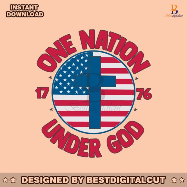 one-nation-under-god-1776-independence-day-svg