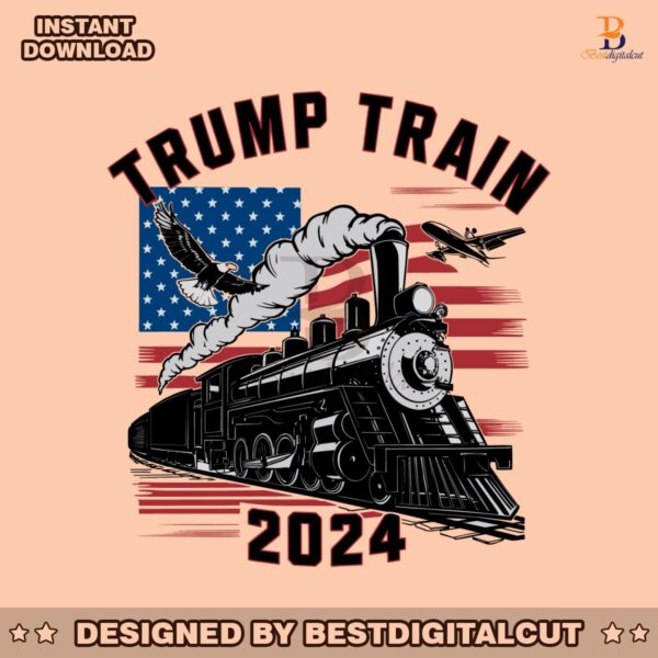 retro-trump-train-2024-election-svg