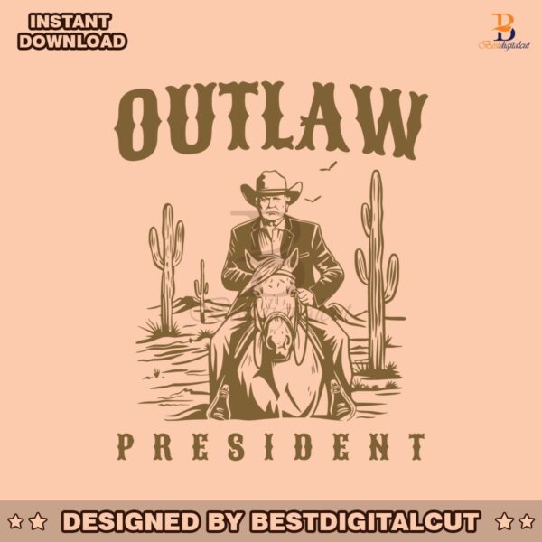 outlaw-president-cowboy-trump-svg