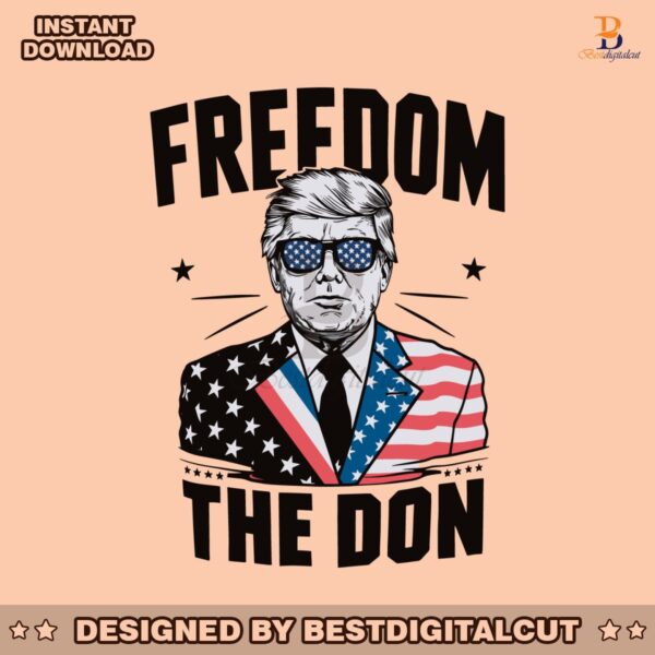 freedom-the-don-2024-maga-trump-svg