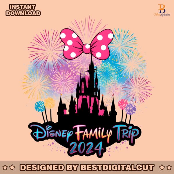 disney-family-trip-2024-magic-castle-fireworks-png