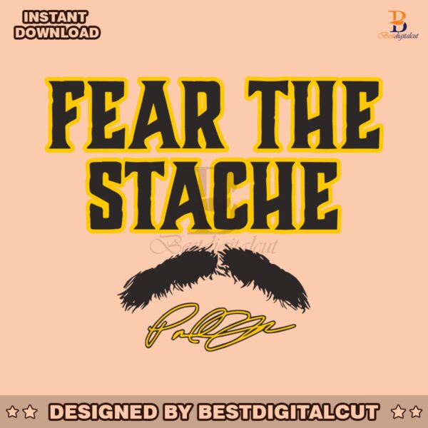 paul-skenes-fear-the-stache-pittsburgh-pirates-player-svg