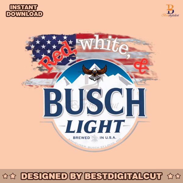 red-white-and-busch-light-patriotic-beer-png