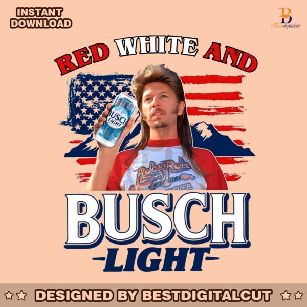 joe-dirt-red-white-and-busch-light-png