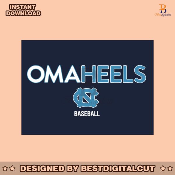 omaheels-unc-baseball-ncaa-team-svg