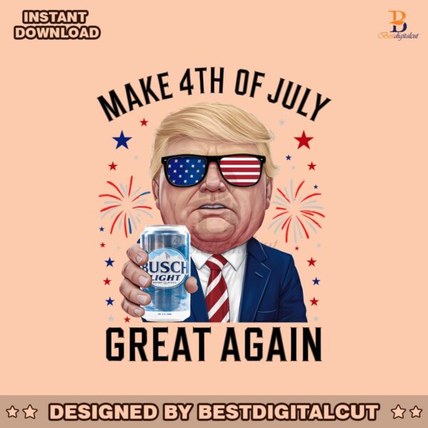 busch-light-beer-make-4th-of-july-great-again-png