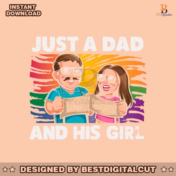 funny-dad-and-daughter-just-a-dad-and-his-girl-svg