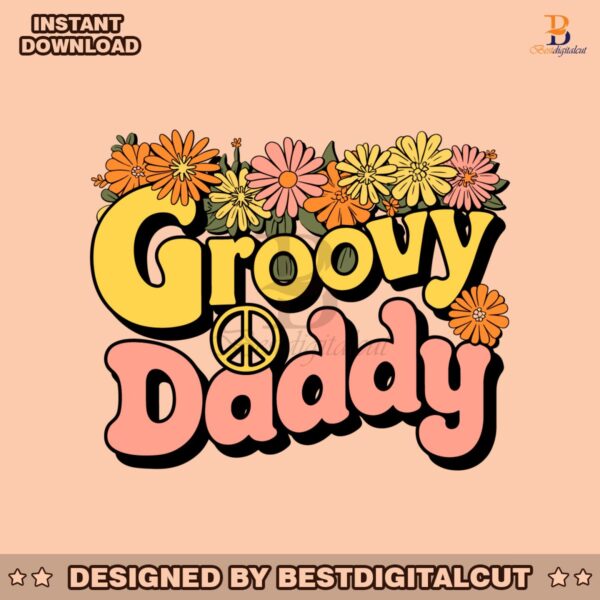 groovy-daddy-farther-day-svg