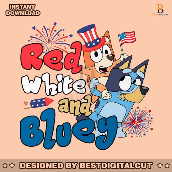 red-white-and-bluey-bluey-bingo-png