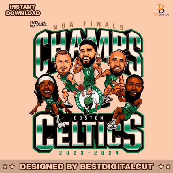 boston-celtics-2024-nba-finals-champs-caricature-png