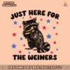 vintage-just-here-for-the-wieners-racoon-american-flag-svg