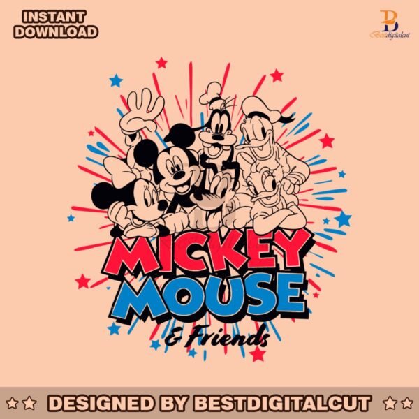 mickey-mouse-and-friends-fireworks-svg