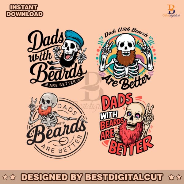 dads-with-beards-are-better-svg-bundle