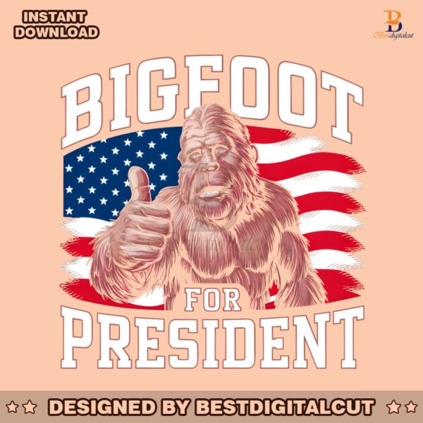 bigfoot-for-president-america-election-png