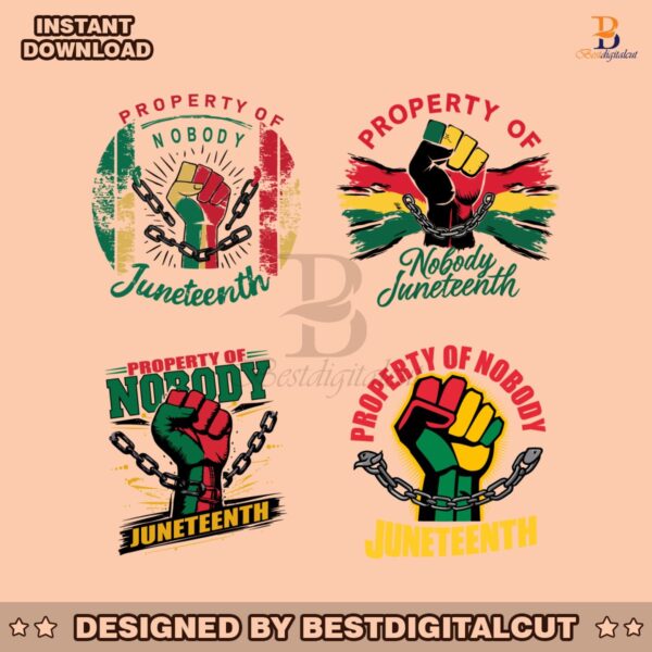 property-of-nobody-juneteenth-svg-bundle