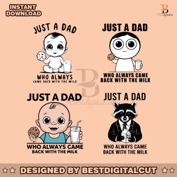 just-a-dad-who-always-came-back-with-the-milk-svg-bundle