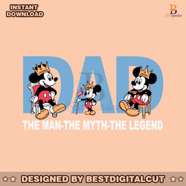 dad-the-man-the-myth-the-legend-mouse-family-svg