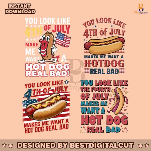 you-look-like-the-4th-of-july-hot-dog-real-bad-png-bundle