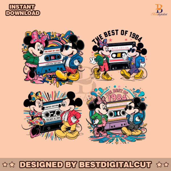 the-best-of-1984-mickey-minnie-png-svg-bundle