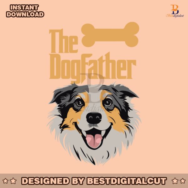 cute-the-dogfather-border-collie-dog-svg