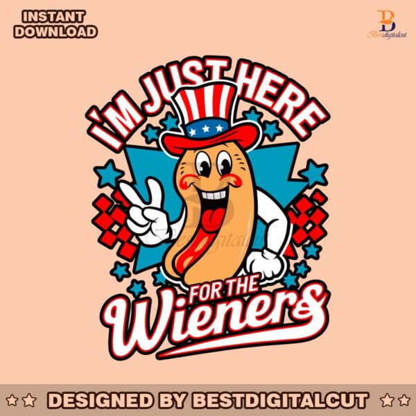 im-just-here-for-the-wieners-patriotic-hotdog-svg