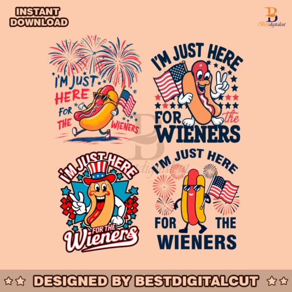 im-just-here-for-the-wieners-svg-png-bundle