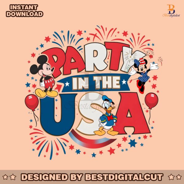 party-in-the-usa-disney-friends-png