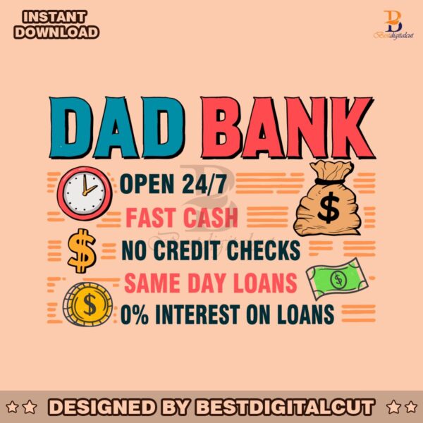 dad-bank-fast-cash-no-credits-checks-svg