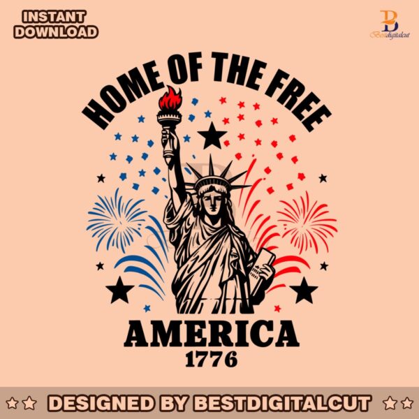 4th-of-july-home-of-the-free-america-1776-svg