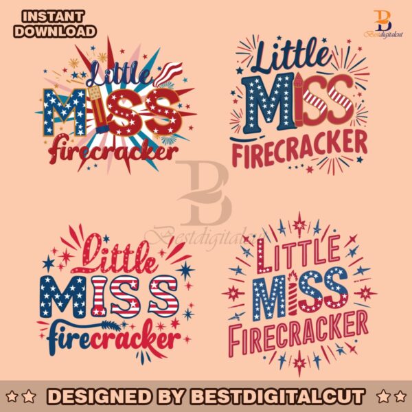 little-miss-firecracker-svg-png-bundle