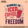 retro-running-on-iced-coffee-and-freedom-party-svg