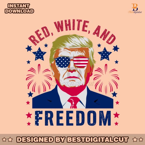 funny-trump-red-white-and-freedom-svg