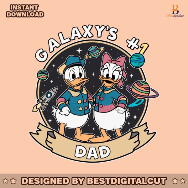 galaxys-dad-donald-and-daisy-duck-svg