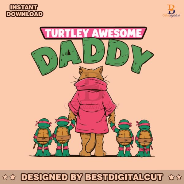 retro-turtley-awesome-daddy-svg