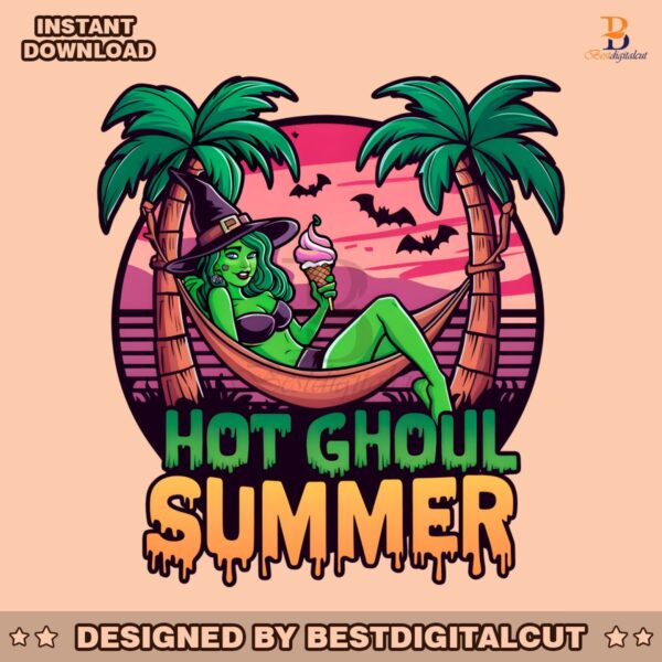 hot-ghoul-summer-spooky-season-png