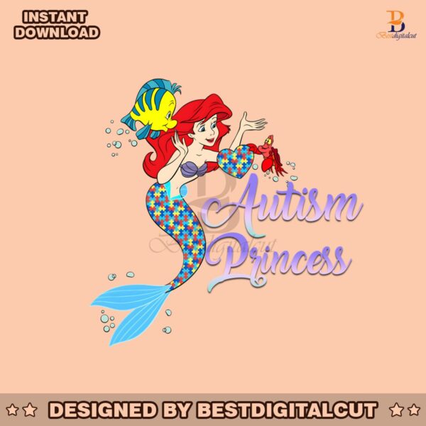 retro-ariel-mermaid-autism-princess-png