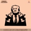 donald-trump-middle-finger-funny-meme-svg