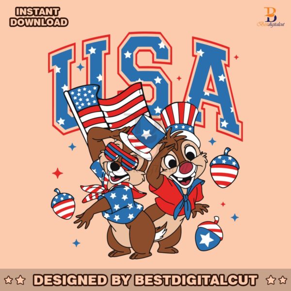 chip-and-dale-with-nuts-patriotic-usa-svg