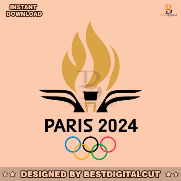 paris-2024-olympics-fire-sports-digital-download-svg