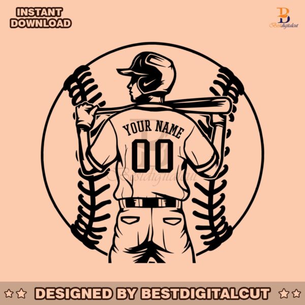 personalized-baseball-player-name-svg